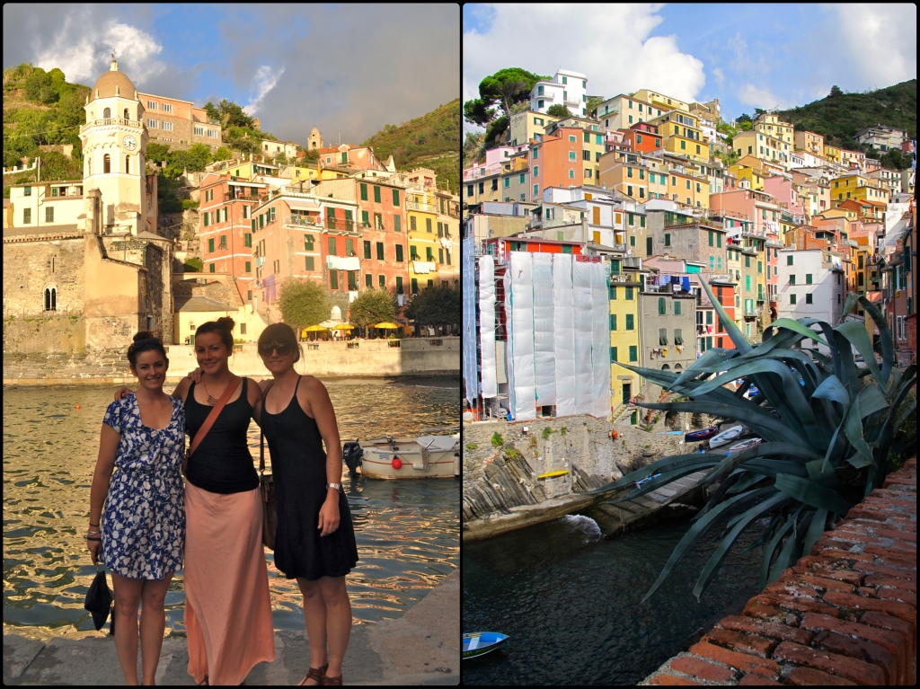 girls in Cinque Terre